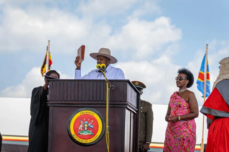 Museveni Sworn In for Seventh Term, Declares “No More Sleep” Era for Uganda’s Economic Transformation